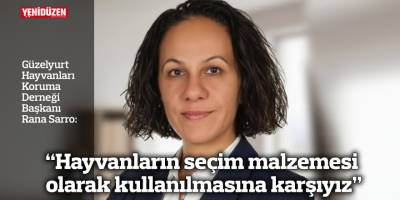 Sarro: “Hayvanların seçim malzemesi olarak kullanılmasına karşıyız”