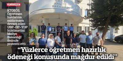 “Yüzlerce öğretmen hazırlık ödeneği konusunda mağdur edildi”