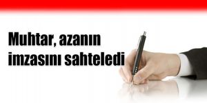 Çatalköy muhtar vekili teminata bağlandı