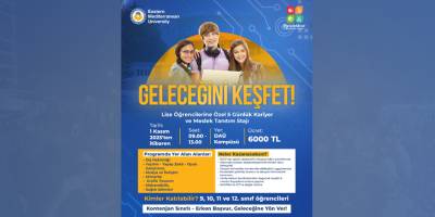 DAÜ’de lise öğrencilerine özel kariyer ve meslek tanıtım stajı başlıyor