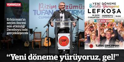 “Yeni döneme yürüyoruz, gel!”
