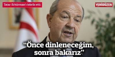 “Önce dinleneceğim, sonra bakarız”