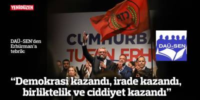 "Demokrasi Kazandı, irade kazandı, birliktelik ve ciddiyet kazandı"