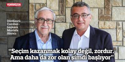 “Seçim kazanmak kolay değil, zordur. Ama daha da zor olan şimdi başlıyor”