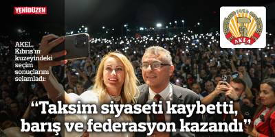 “Taksim siyaseti kaybetti, barış ve federasyon kazandı”