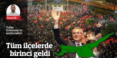 Tüm ilçelerde birinci geldi