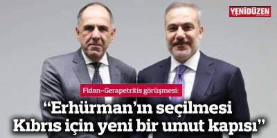 “Erhürman’ın seçilmesi Kıbrıs için yeni bir umut kapısı”