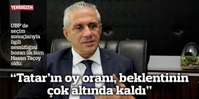 "Tatar'ın oy oranı, beklentinin çok altında kaldı"