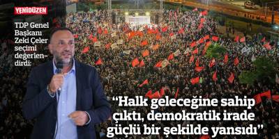 “Halk geleceğine sahip çıktı, demokratik irade güçlü bir şekilde yansıdı"