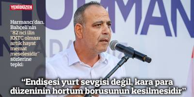 “Endişesi yurt sevgisi değil, kara para düzeninin hortum borusunun kesilmesidir”