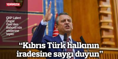 "Kıbrıs Türk halkının iradesine saygı duyun"