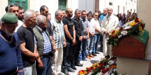 Obalı gözyaşları ile uğurlandı