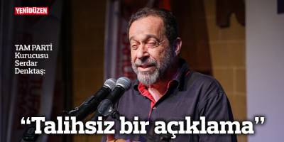 “Talihsiz bir açıklama”