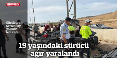 Güzelyurt–Serhatköy yolunda feci kaza