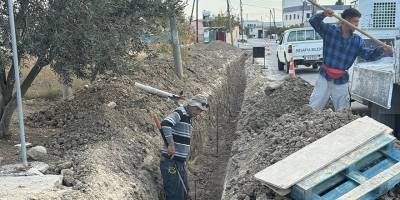 Mesarya Belediyesi Korkuteli’nde altyapı çalışmalarını sürdürüyor