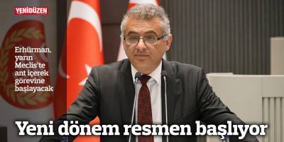 Yeni dönem resmen başlıyor