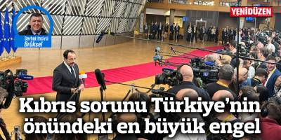 Kıbrıs sorunu Türkiye’nin önündeki en büyük engel