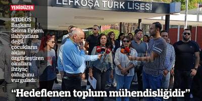 "Hedeflenen toplum mühendisliğidir"