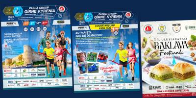 Girne’de maraton ve baklava keyfi