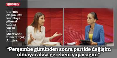 “Perşembe gününden sonra partide değişim olmayacaksa gerekeni yapacağım”