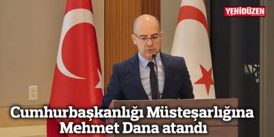 Cumhurbaşkanlığı Müsteşarlığına Mehmet Dana atandı