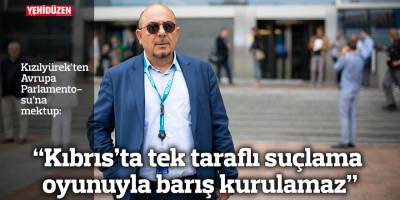 “Kıbrıs’ta tek taraflı suçlama oyunuyla barış kurulamaz”