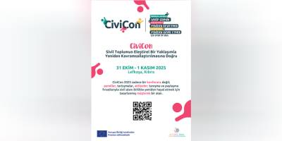 CiviCon 2025: Uluslararası Sivil Toplum Konferansı, Lefkoşa’da yapılacak