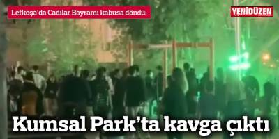 Kumsal Park'ta kavga çıktı