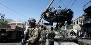 NATO konvoyuna saldırı