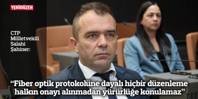 “Fiber optik protokolüne dayalı hiçbir düzenleme halkın onayı alınmadan yürürlüğe konulamaz”