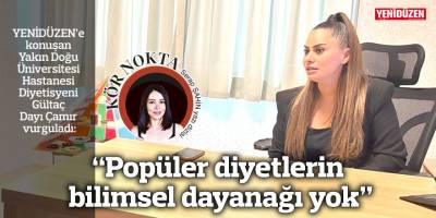 “Popüler diyetlerin bilimsel dayanağı yok”