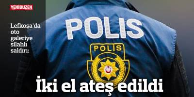 İki el ateş edildi