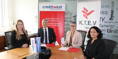 Creditwest Bank ile KTEV arasındaki protokol yenilendi