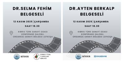 Dr. Berkalp ve Dr. Fehim’in belgeselleri yarın akşam gösterilecek