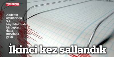 İkinci kez sallandık