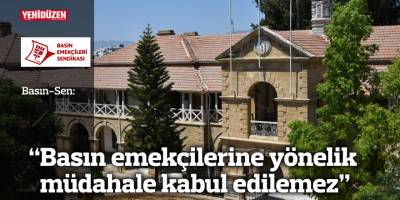 Basın-Sen: “Basın emekçilerine yönelik müdahale kabul edilemez”