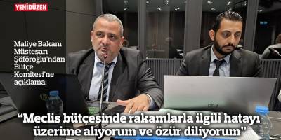 “Meclis bütçesinde rakamlarla ilgili hatayı üzerime alıyorum ve özür diliyorum ama dünkü düzeltme de hatalı”