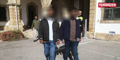 Yasal girişleri olmadan Ercan’dan çıkmaya çalışan 2 kişi tutuklandı