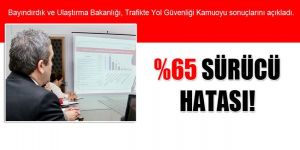 Trafik anketi açıklandı