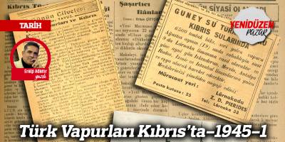 Türk Vapurları Kıbrıs’ta-1945-1