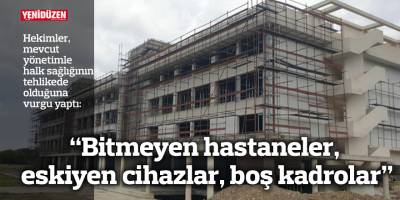 Hekimler: “Sağlık gider değil, kamusal yatırımdır”