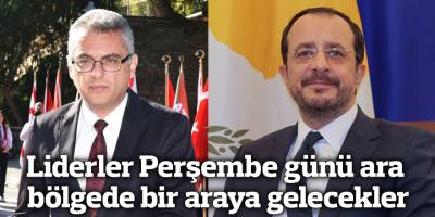 Liderler Perşembe günü ara bölgede bir araya gelecekler