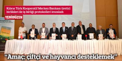 “Amaç; çiftçi ve hayvancı desteklemek”