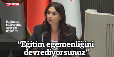 “Eğitim egemenliğini devrediyorsunuz”