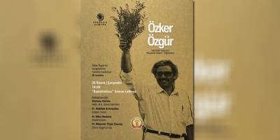 Özker Özgür’ün hayat hikayesini anlatan kitabın Yunanca baskısının ilk sunumu 26 Kasım’da yapılacak