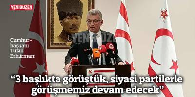 “3 başlıkta görüştük, siyasi partilerle görüşmemiz devam edecek”