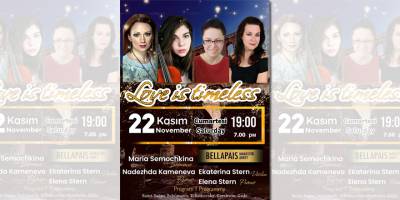 Bellapais Manastısı’nda 22 Kasım'da Aşkın Sınırsızlığı üzerine şarkılar