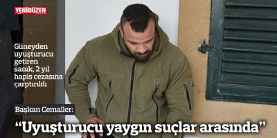 Başkan Cemaller: “Uyuşturucu yaygın suçlar arasında”
