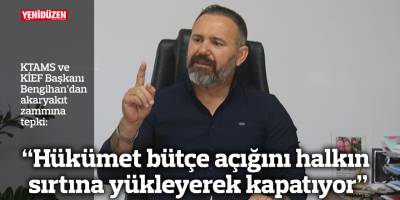 “Hükümet bütçe açığını halkın sırtına yükleyerek kapatıyor”