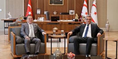 Erhürman, Kıbrıs Türk Ticaret Odası heyetini kabul etti